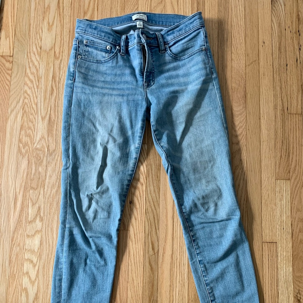 J. Crew 8” Toothpick Jeans